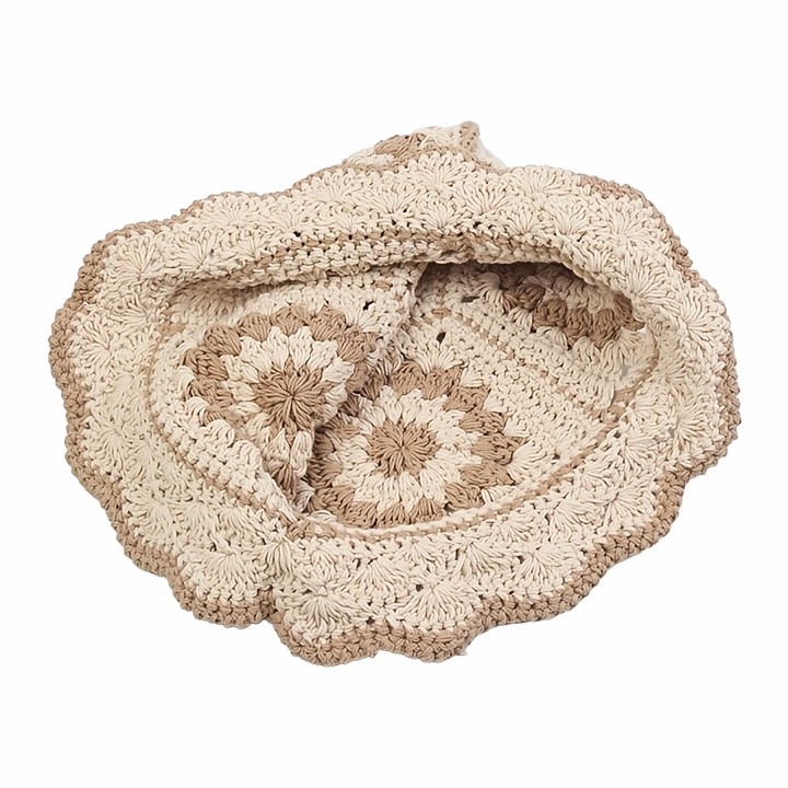 Retro Floral Crochet Hat best